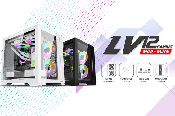 Vỏ Case MIK LV12 Mini Elite – WHITE