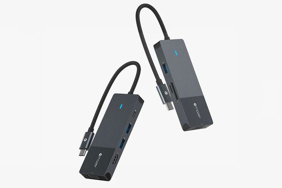 Cáp Hub USB-C 8 in 1 Mazer Multimedia Pro