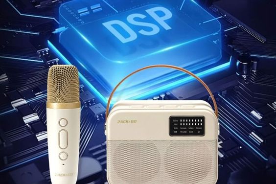 Loa Bluetooth Karaoke mini PACK&GO KMS01 + Mic không dây