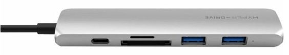 Cáp Hub Usb-C 6 in 1 Hyperdrive HD22E