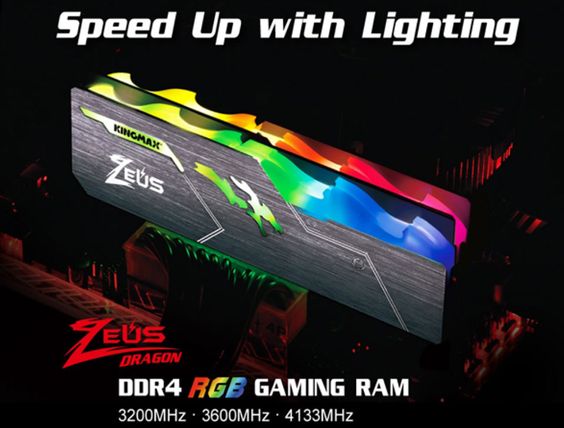RAM Kingmax Zeus Dragon 16GB (Ảnh 1)