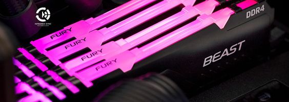 Ram Kingston Fury Beast RGB 16GB 3200MHz DDR4 (Ảnh 3)