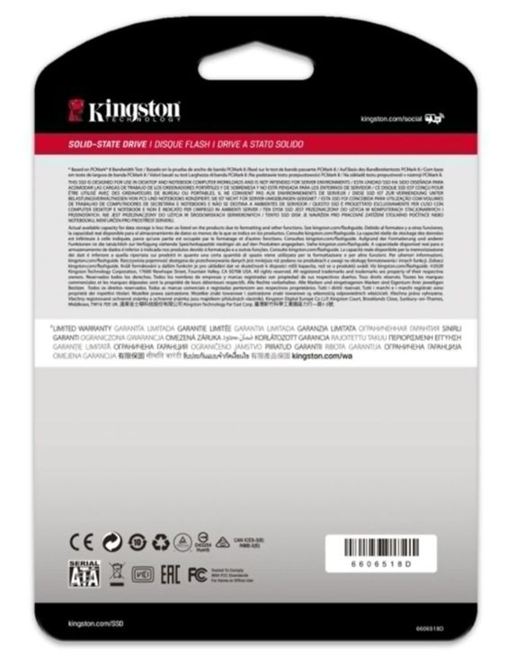 SSD Kingston 480GB (Ảnh 4)