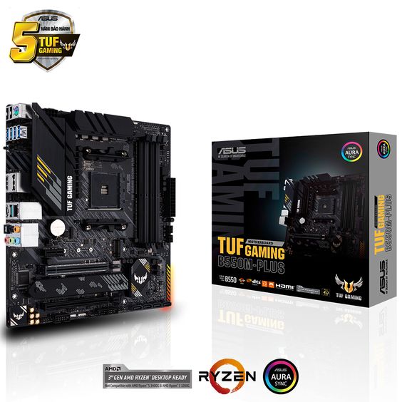 Mainboard Asus TUF Gaming B550M-Plus (ảnh 1)