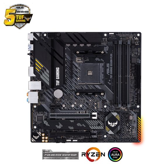 Mainboard Asus TUF Gaming B550M-Plus (ảnh 2)