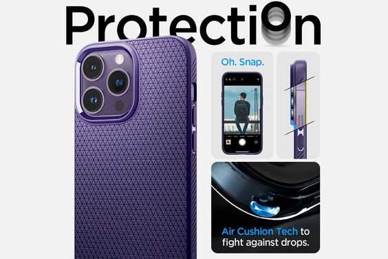 Ốp lưng chống sốc iPhone 14 Pro max Spigen Liquid Air 1