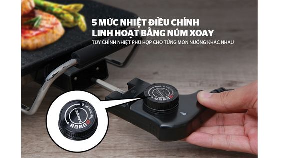 Sunhouse 1600W SHD4600 cung cấp 5 mức nhiệt khác nhau