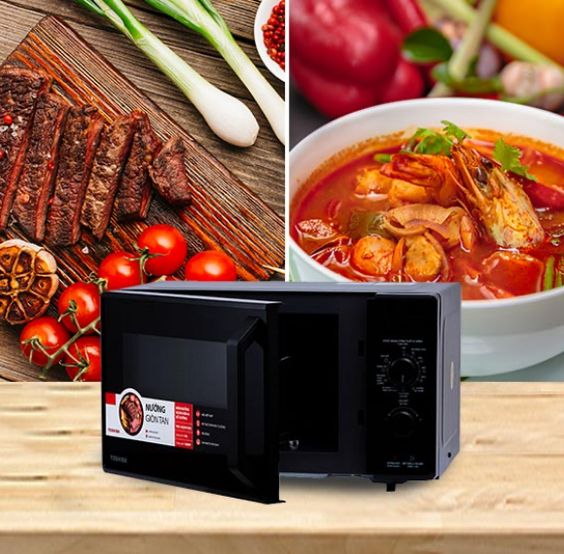 Lò vi sóng Toshiba MW2-AG24PC (BK) - hình 3