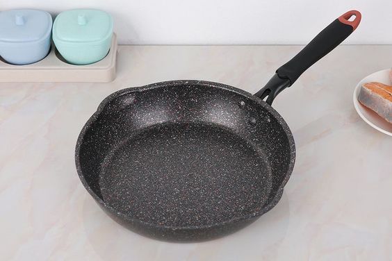 Chảo nhôm chống dính vân đá đáy từ Kangaroo 26cm KG661M - hình 2