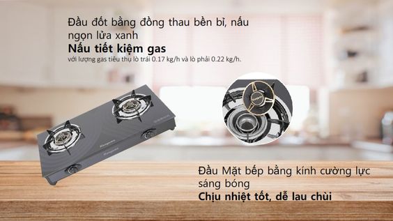Kangaroo KG519M tạo ra ngọn lửa xanh, đều
