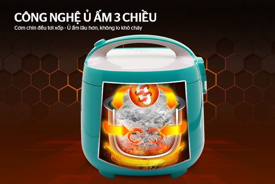 Nồi cơm điện Sunhouse Mama 1.8L SHD8652G - hình 3