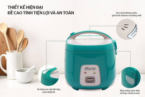 Nồi cơm điện Sunhouse Mama 1.8L SHD8652G - hình 1