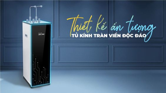 Máy lọc nước nóng lạnh KAROFI LIVOTEC 612 kiểu dáng tràn viền sang trọng