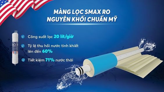 Máy lọc nước Karofi 11 lõi KAD-D66 hiệu suất lọc tối ưu