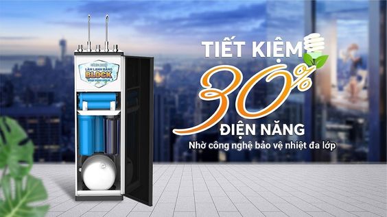 Máy lọc nước Karofi 11 lõi KAD-D66 tiết kiệm điện năng