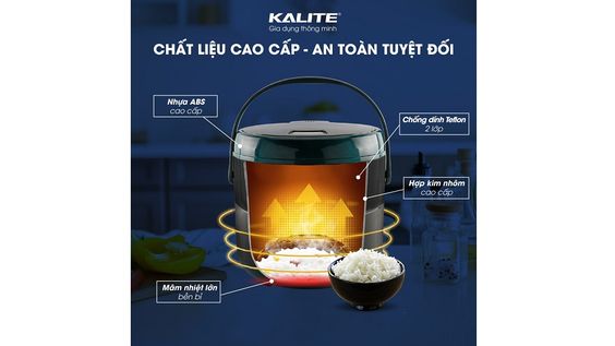 Lòng nồi cơm điện Kalite KL-619 chống dính