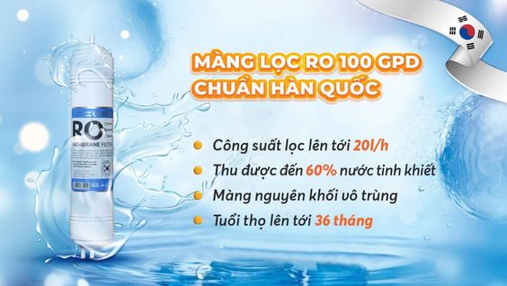 KAROFI LIVOTEC 612 cung cấp chất lượng nước dồi dào