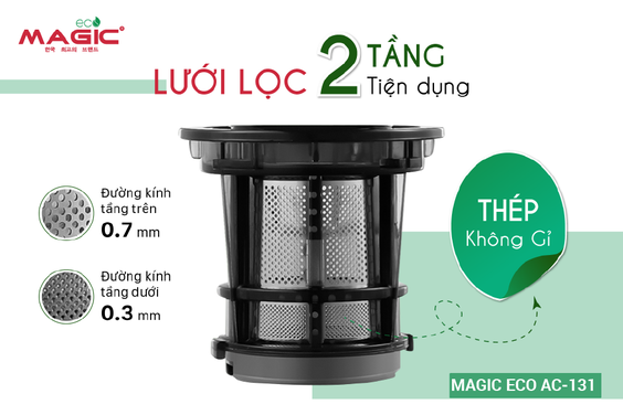 Máy ép chậm Magic Eco AC-131 - hình 3