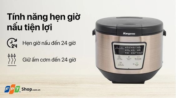 Nồi cơm điện tử Kangaroo 1.8 lít KG18DR7 - hình 1