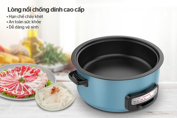 Lòng nồi phủ lớp chống dính Whiteford cao cấp