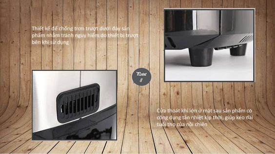 Nồi chiên không dầu Kangaroo KG12AF1A chắc chắn