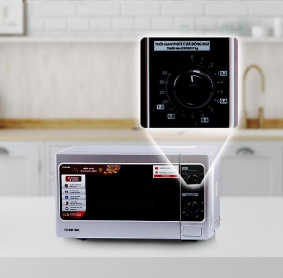 Lò vi sóng Toshiba 20 lít ER-SGM20(S1)VN - hình 3
