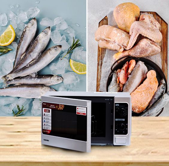 Lò vi sóng Toshiba 20 lít ER-SGM20(S1)VN - hình 5