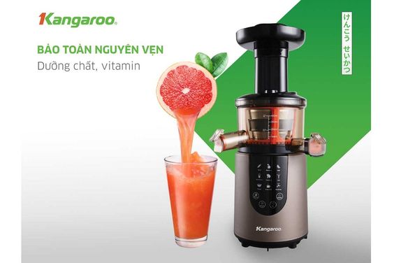 Máy ép chậm Kangaroo KG180SJD bảo toàn dưỡng chất