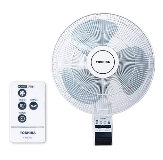 Quạt treo tườngToshiba WSA20(H)VN tích hợp tính năng điều khiển từ xa