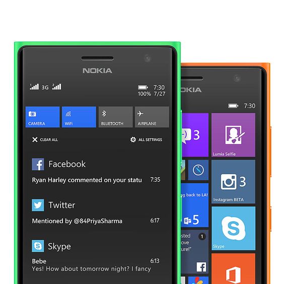 Nokia Lumia 730 hai SIM