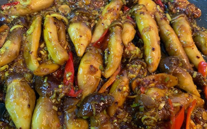 nấm mối xào tỏi chay (ảnh 5)