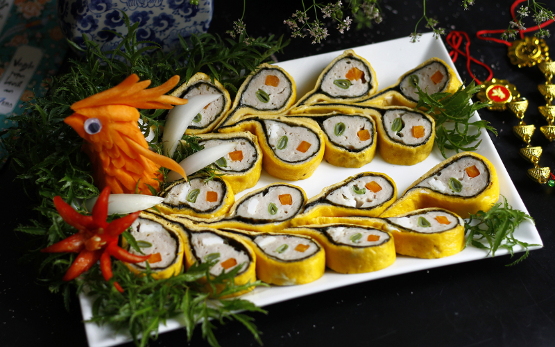 Trứng hấp vân (ảnh 4)
