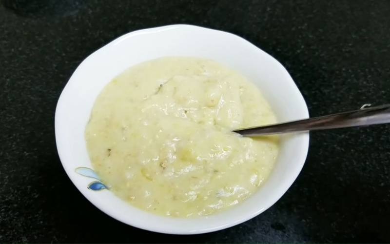 Cháo yến mạch hoa thiên lý (ảnh 6)