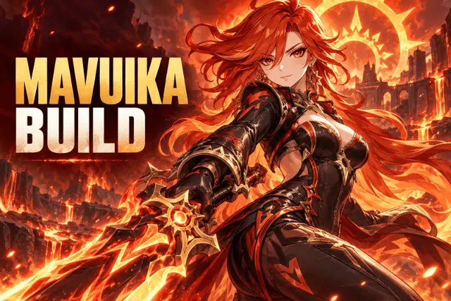 Mavuika build Genshin Impact chi tiết: Vũ khí, Thánh Di Vật và đội hình mạnh