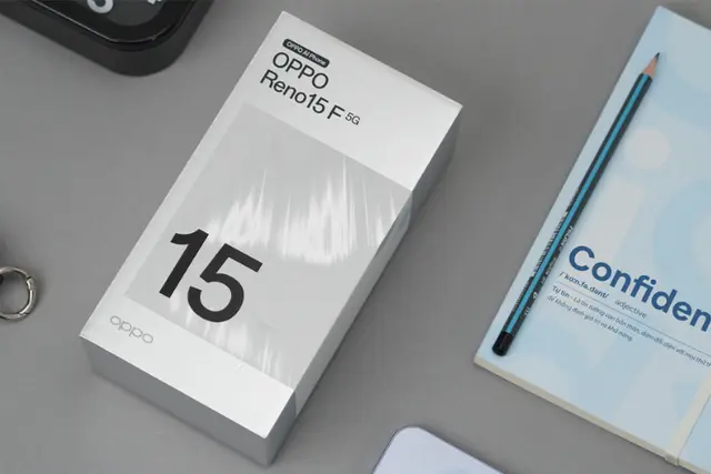 Trên tay OPPO Reno15 F 5G: Thiết kế trẻ trung, camera AI, pin lớn 7.000mAh và sạc nhanh 80W