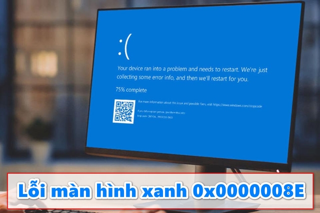 Lỗi màn hình xanh 0x0000008E: Các nguyên nhân và giải pháp khắc phục