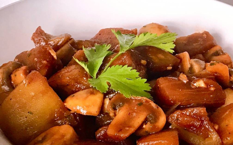 Cà tím nấu chay (ảnh 4)