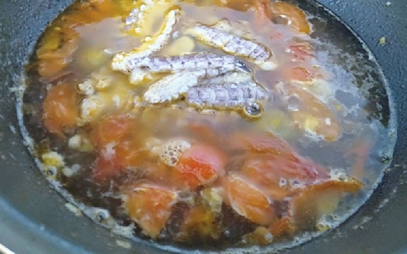 Nấu canh chua bề bề