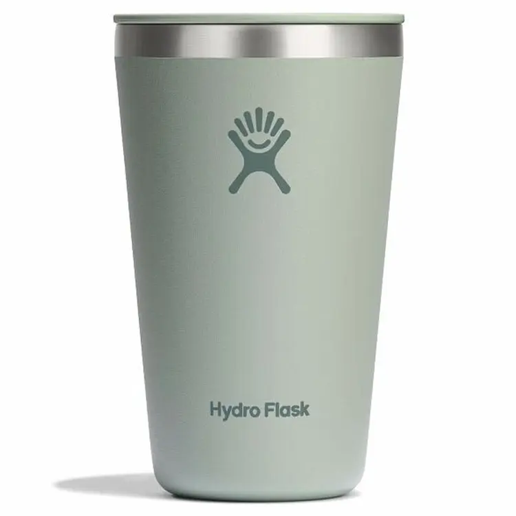 Ly giữ nhiệt inox 18/8 Hydro Flask All Around Tumbler Press-in lid Agave T16CPC374 473ml Xanh lá