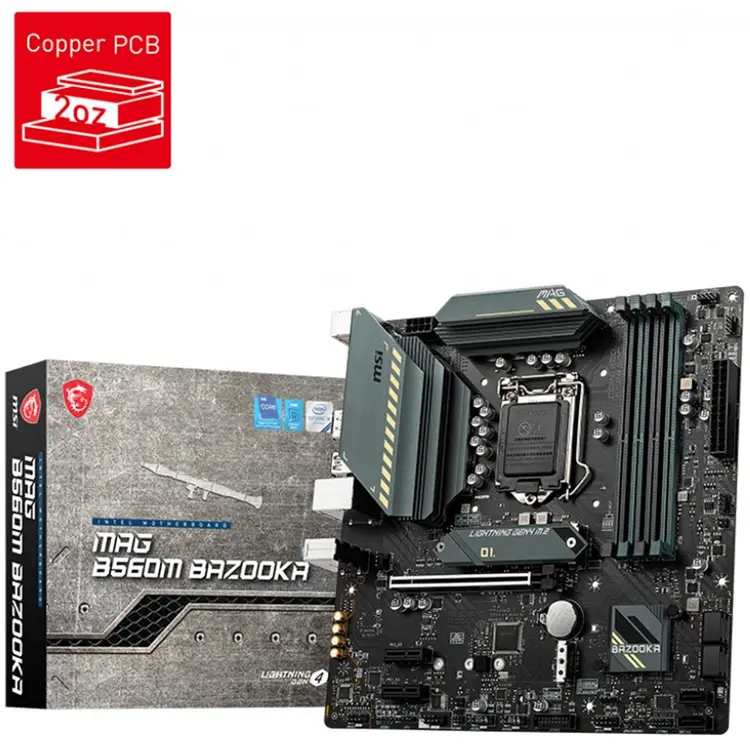 Mainboard MSI MAG B560M BAZOOKA (LGA 1200 - Mirco-ATX From Factor - DDR4)
