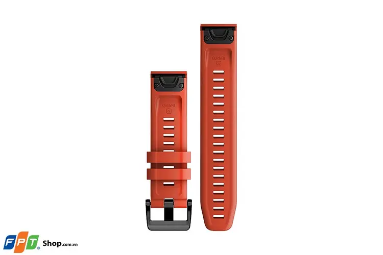 Dây thay thế Garmin Quickfit 22mm - Đỏ lửa - Silicone