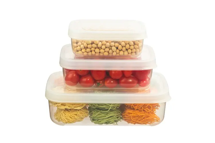 Bộ hộp thực phẩm chữ nhật Inochi Hokkaido (500-1000-2000ml)