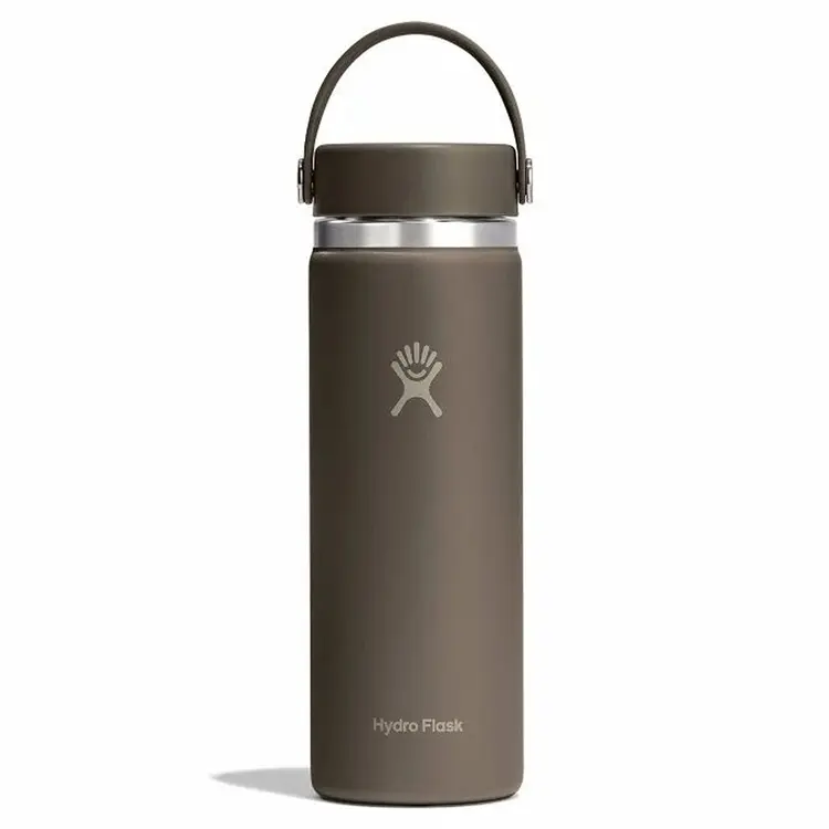 Bình giữ nhiệt inox 18/8 Hydro Flask 20 OZ Wide Flex Cap Sandpiper 591ml W20CTS217 Xám Nhạt