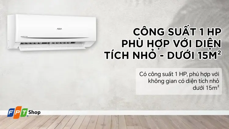 Máy lạnh Aqua Inverter 1 HP AQA-RV10ME | Giao lắp tận nơi