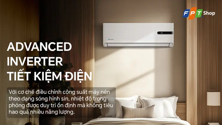 Casper Inverter 1.5 HP GC-12IB36 chính hãng, giá rẻ