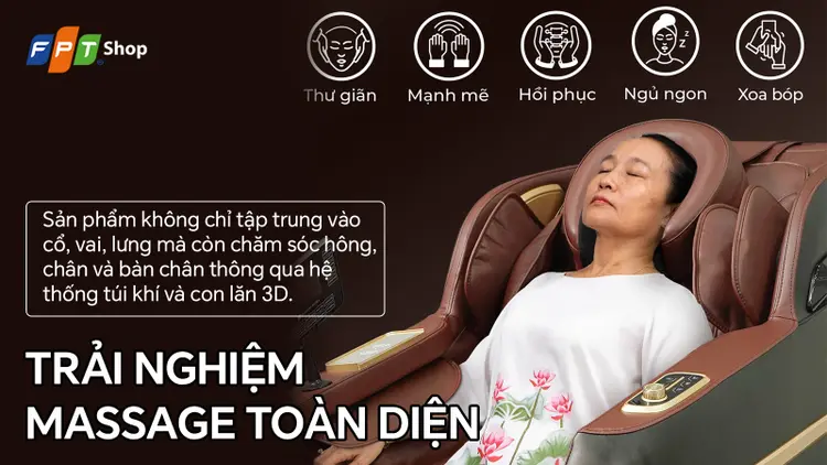 Ghế massage Buheung MK-5170 chính hãng, giá rẻ