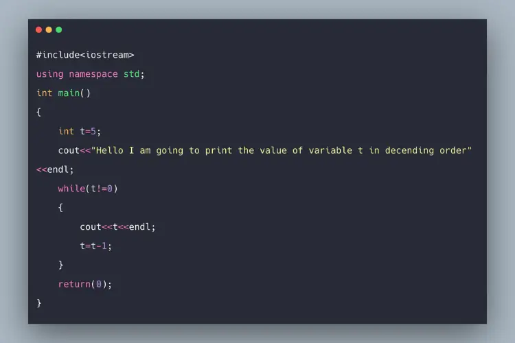 Vòng lặp while kết thúc khi nào? Thông tin về các vòng lặp C++