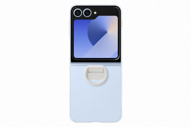 Ốp lưng Samsung Galaxy Flip6 kèm vòng Trong suốt
