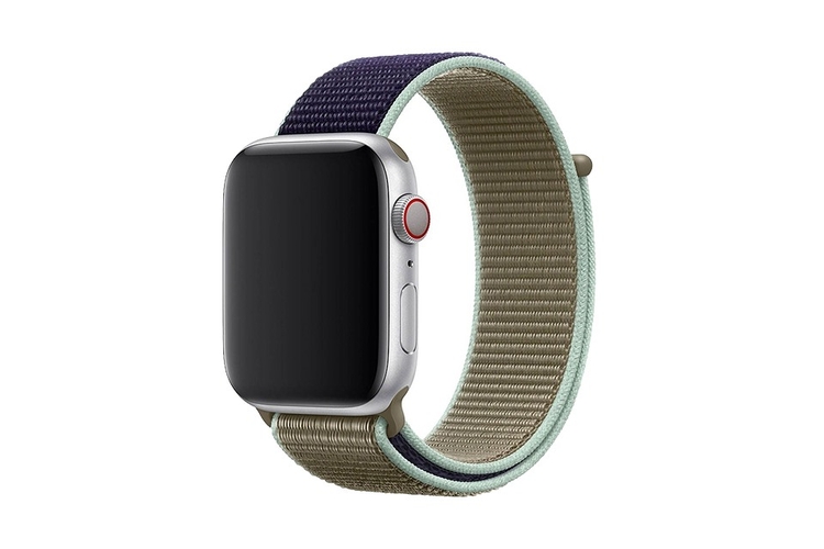 Dây đeo Apple Watch 44mm nylon Khaki