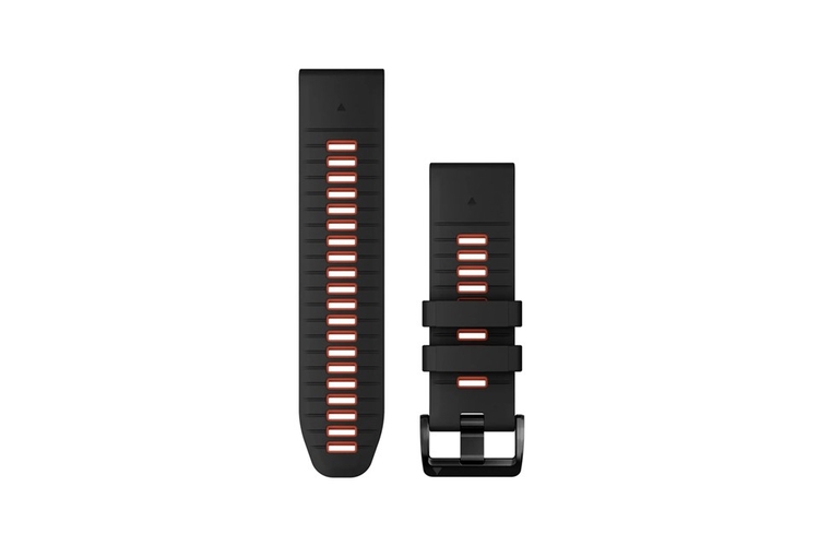 Dây thay thế Garmin Quickfit 26mm - Đen/Đỏ - Silicone